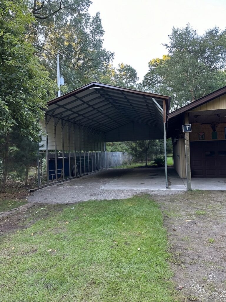 Gallatin TN Metal Carport