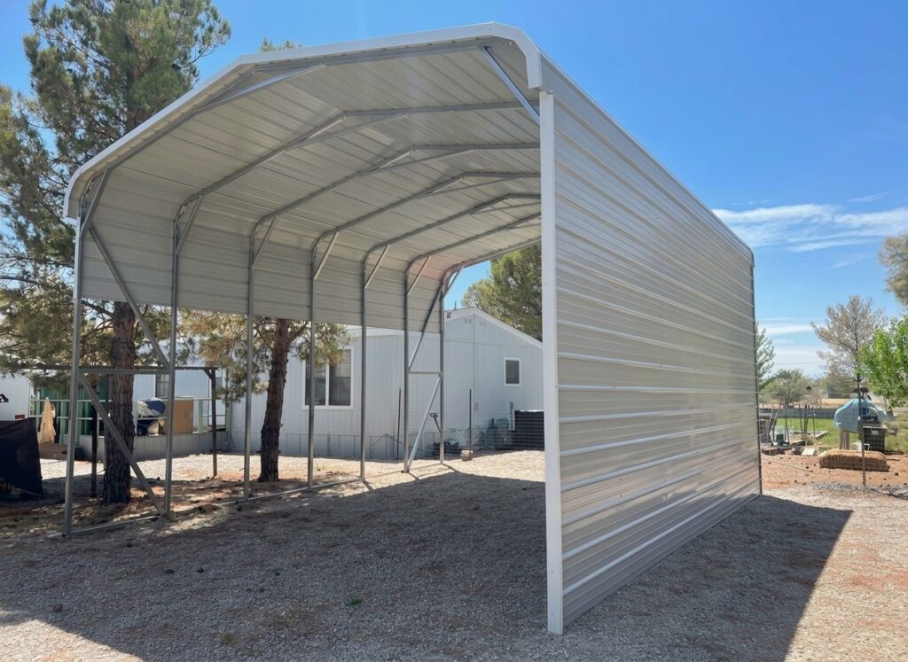 Round Rock TX Standard Framed Carports
