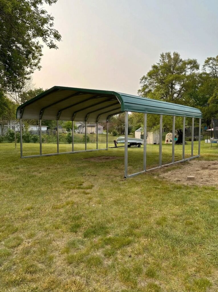 Bartlesville OK A-framed Carports