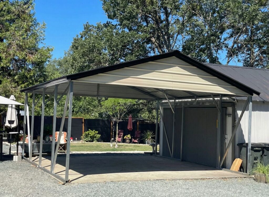 Blaine MN A-framed Carports