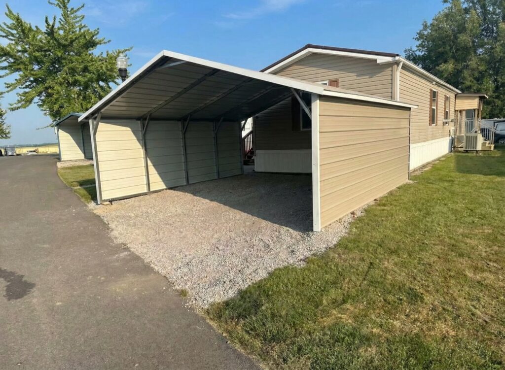 Bloomington MN A-framed Carports