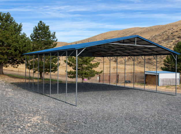 Bluebonnet Bryan TX A-FRAMED CARPORTS