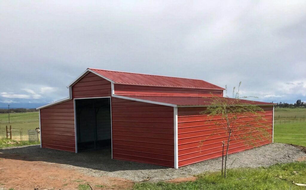 metal barn
