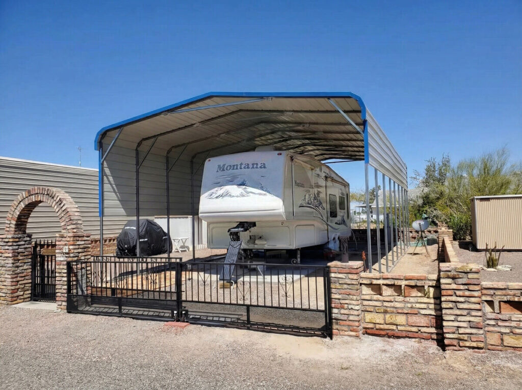 Del City OK Standard Framed Carports