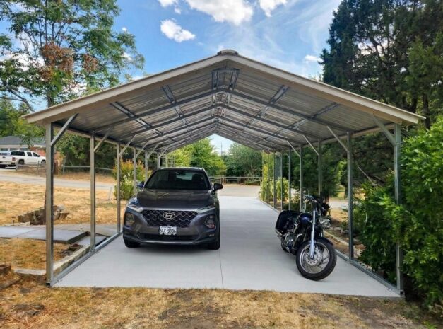 Lady’s Slipper Duluth MN A-FRAMED CARPORTS