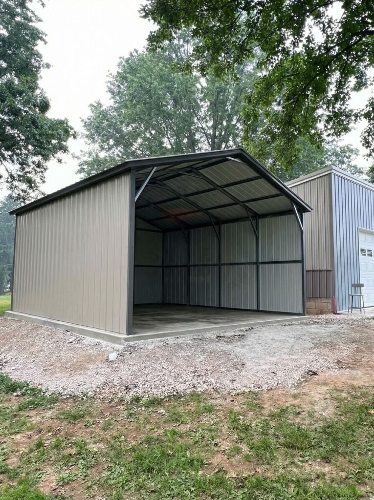 Kenosha WI A-framed Carports