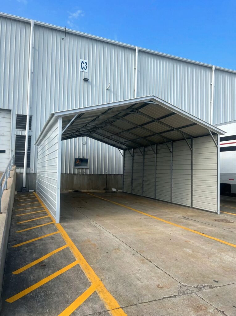 Las Cruces NM A-framed Carports