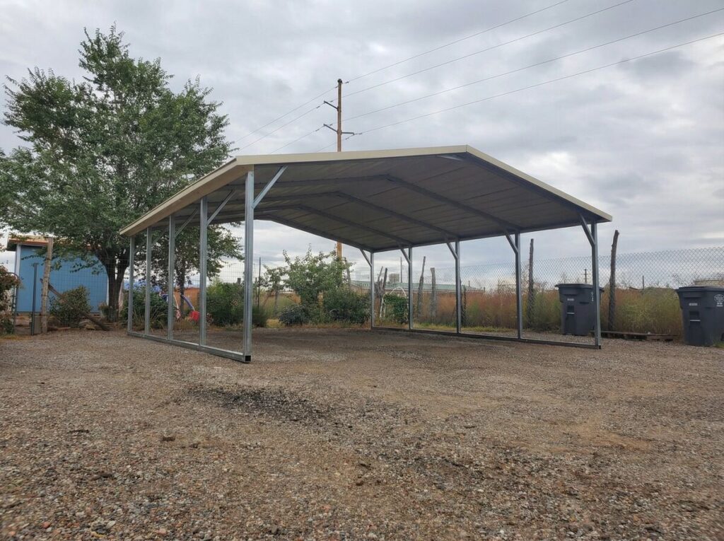 Las Vegas NM A-framed Carports