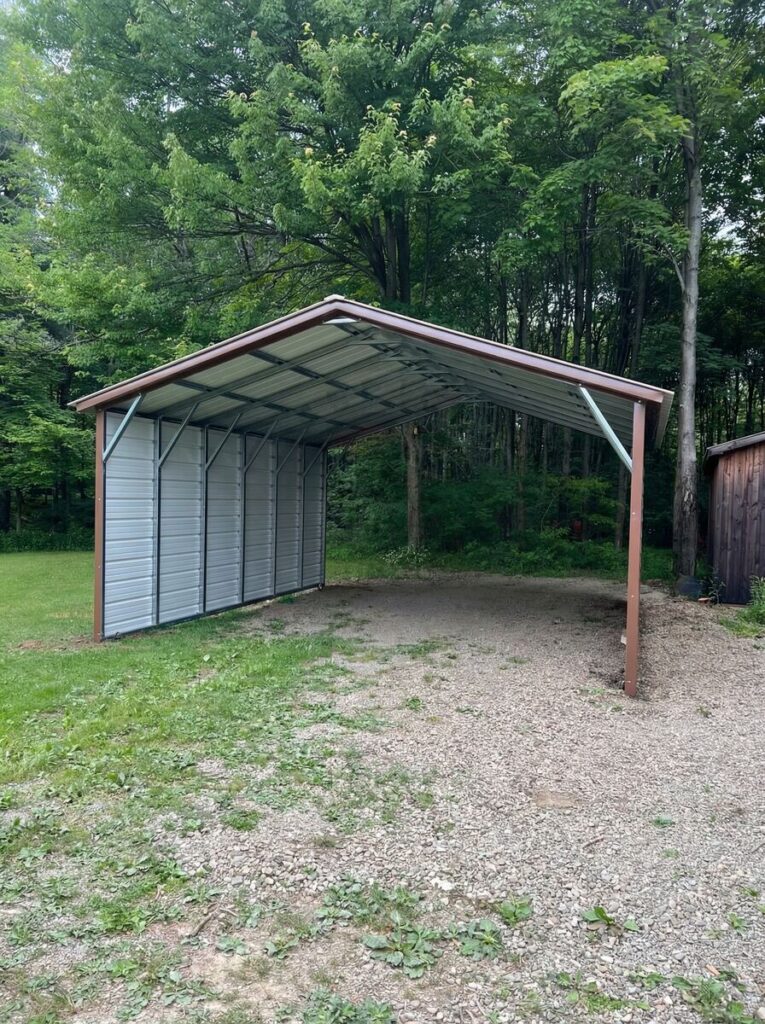 Lawton OK A-framed Carports
