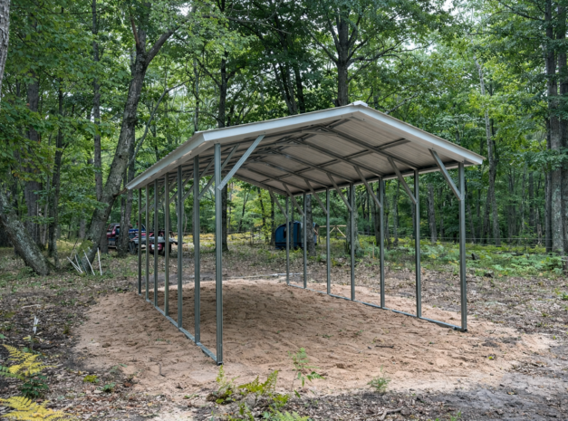 Oklahoma Rose Oklahoma City OK A-FRAMED CARPORTS