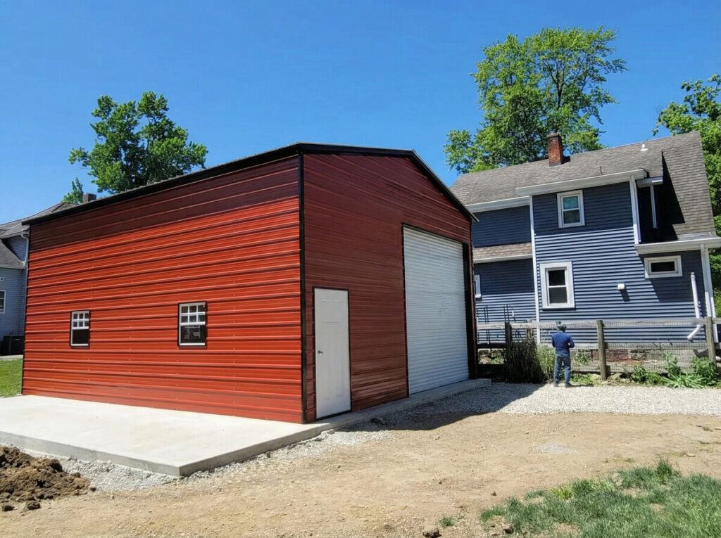 Pantego TX A-framed Carports