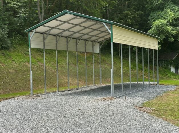 Bluebonnet Pearland TX A-FRAMED CARPORTS