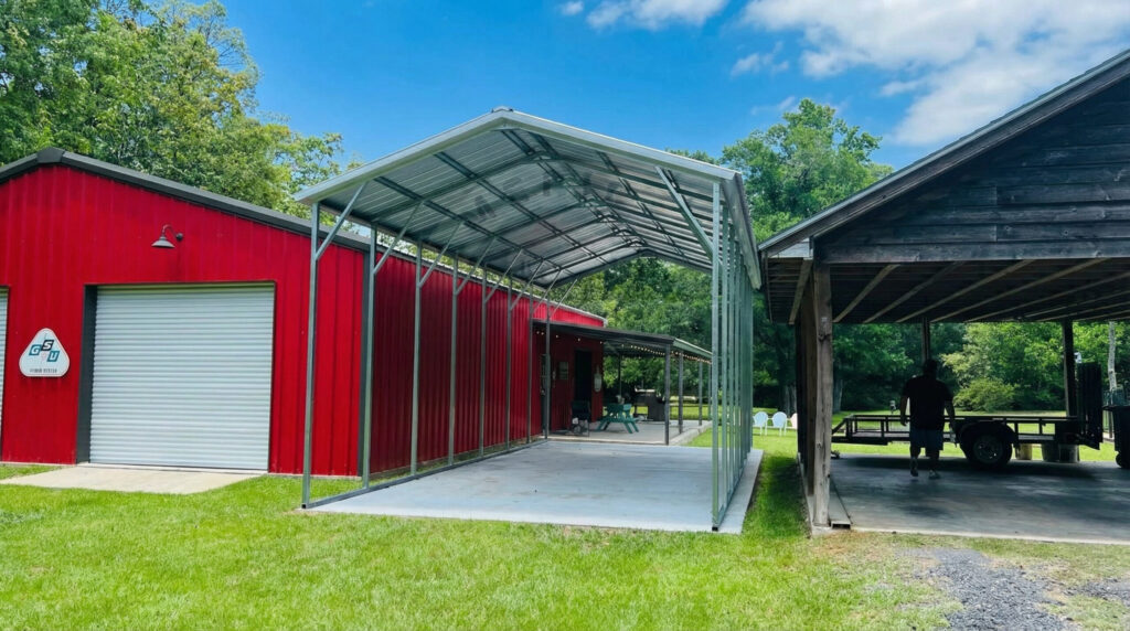 Sand Springs OK A-framed Carports