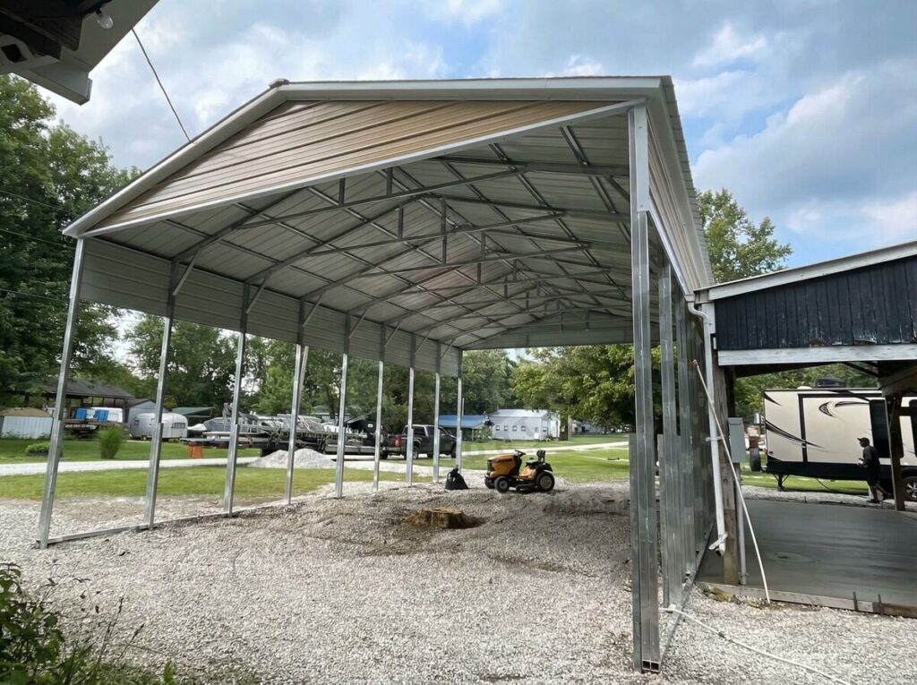 Sierra Vista AZ A-framed Carports